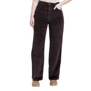 Universal Thread - Women's High-Rise Corduroy Wide Leg Jeans - Brown - 2 Regular